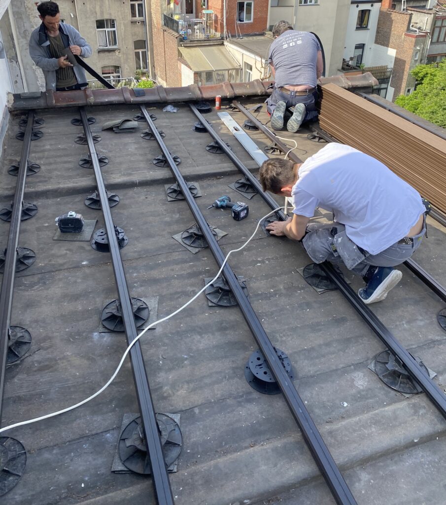 Aménagement de jardin et terrasse à Bruxelles – rénovation et travaux extérieurs par Goldmann.EU