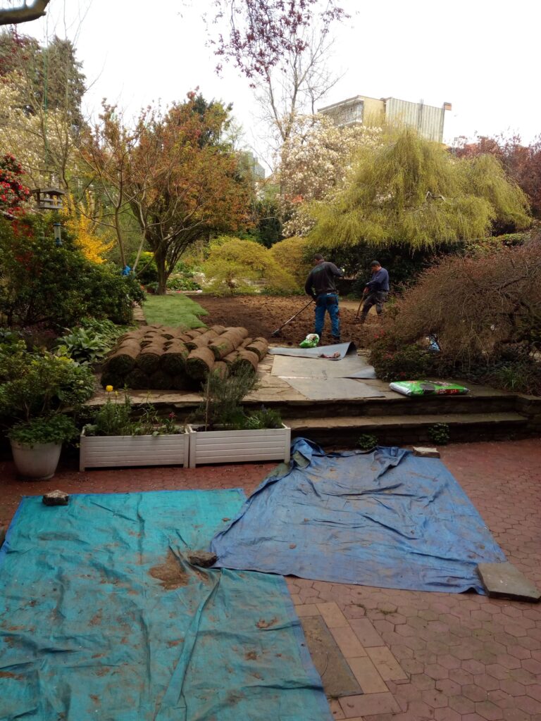 Aménagement de jardin et terrasse à Bruxelles – rénovation et travaux extérieurs par Goldmann.EU