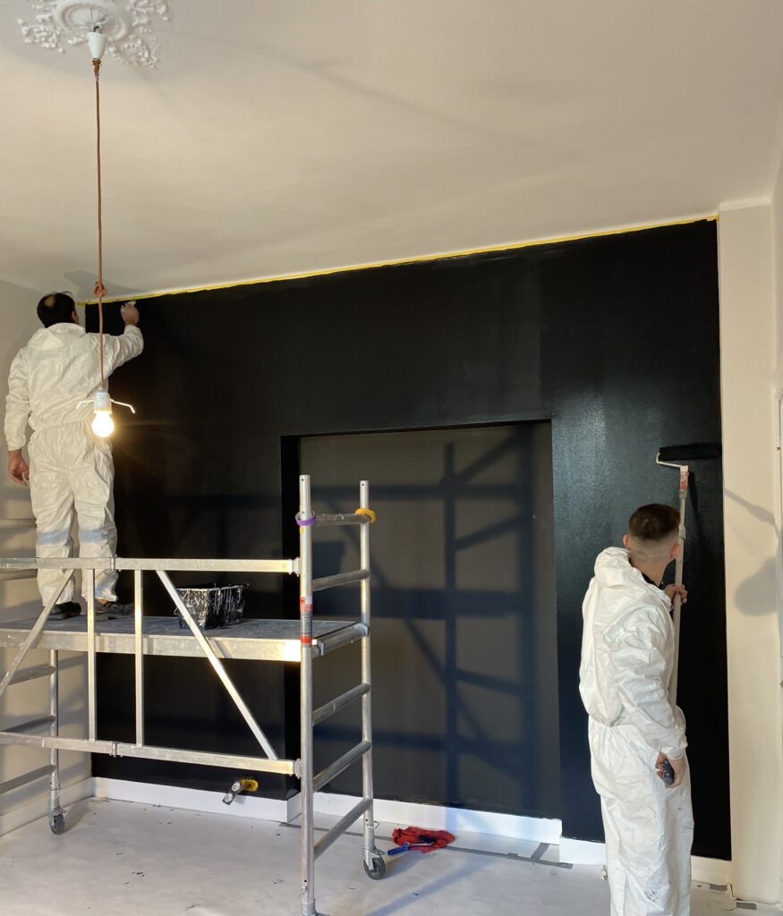 Peintre à Bruxelles – travaux de peinture intérieure, murs et plafonds par Goldmann.EU