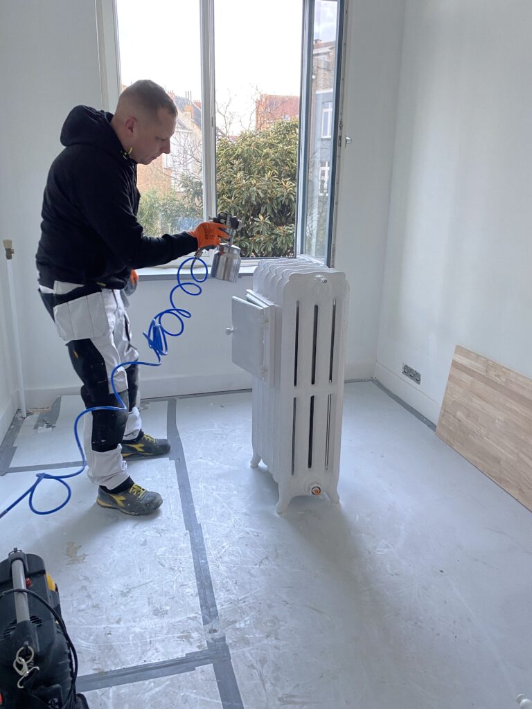 Peintre à Bruxelles – travaux de peinture intérieure, murs et plafonds par Goldmann.EU