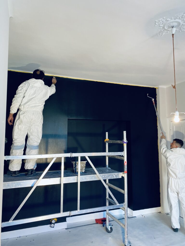 Peintre à Bruxelles – travaux de peinture intérieure, murs et plafonds par Goldmann.EU