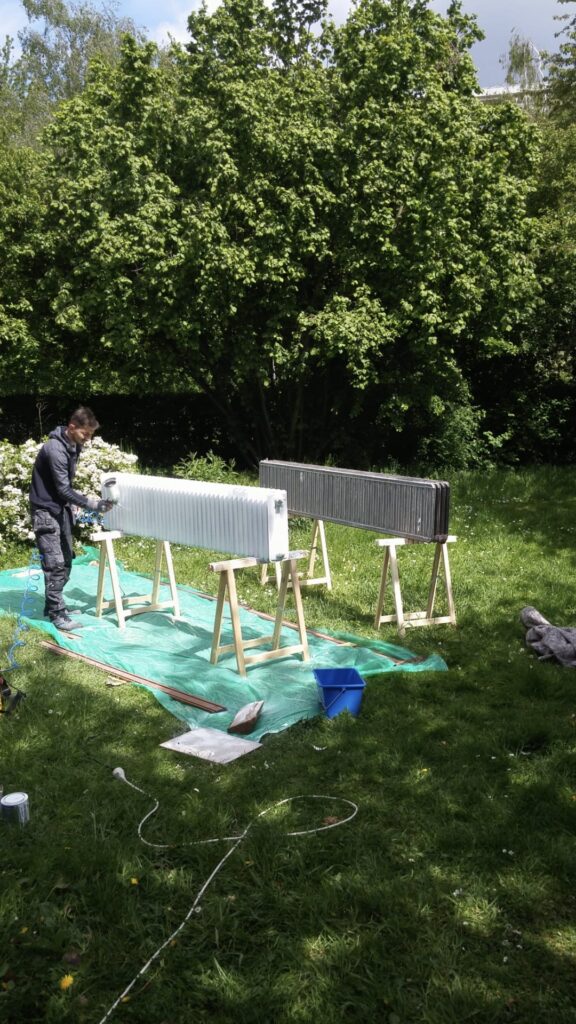 Peintre à Bruxelles – travaux de peinture intérieure, murs et plafonds par Goldmann.EU